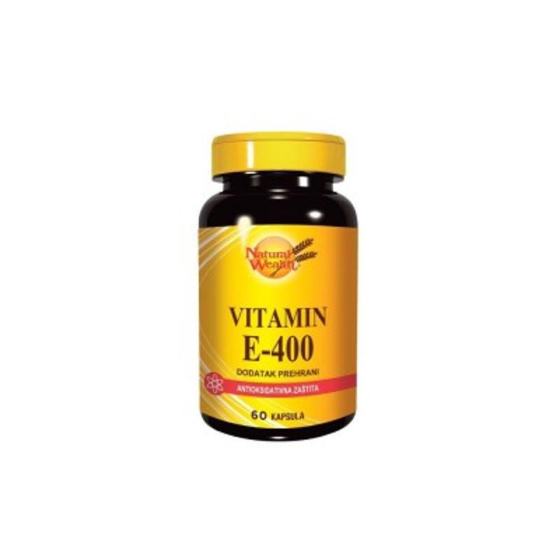NW Vitamin E cps 60x400ij