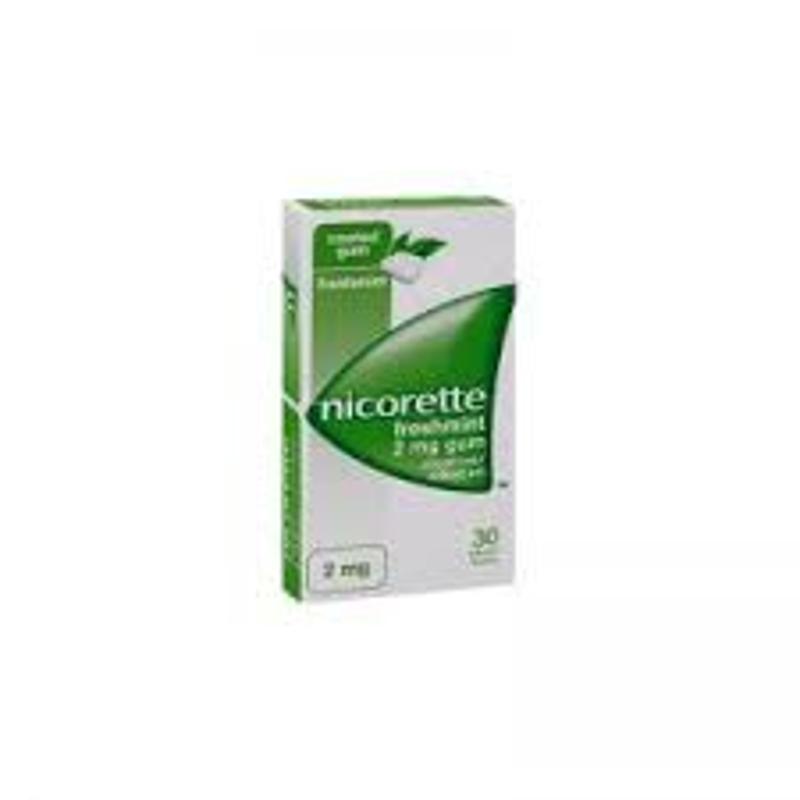 Nicorete zv. gume 2 mg