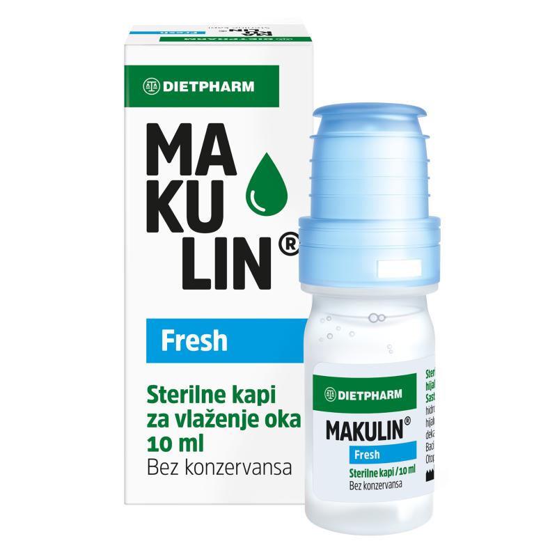 Dietpharm Makulin® Fresh kapi za oči 10 ml