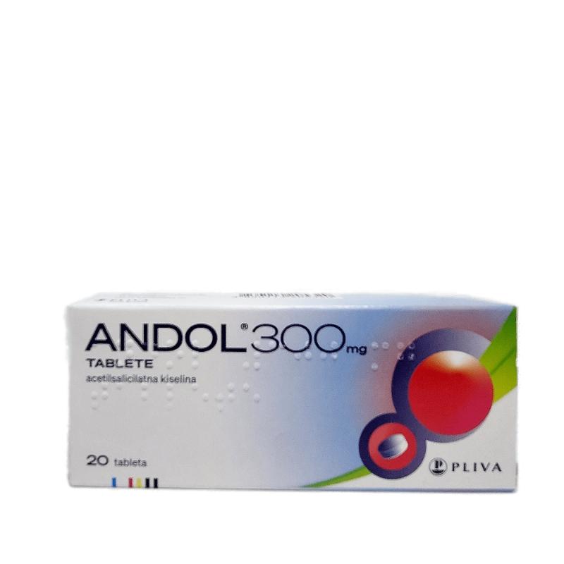 Andol tbl 20x300 mg