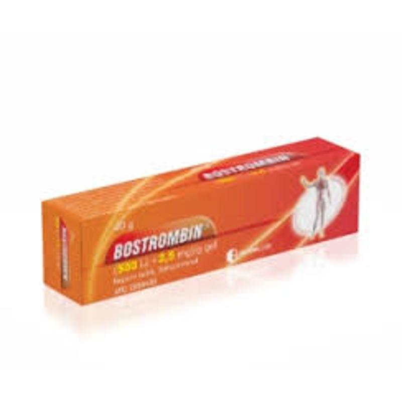 Bostrombin gel 50000 IJ