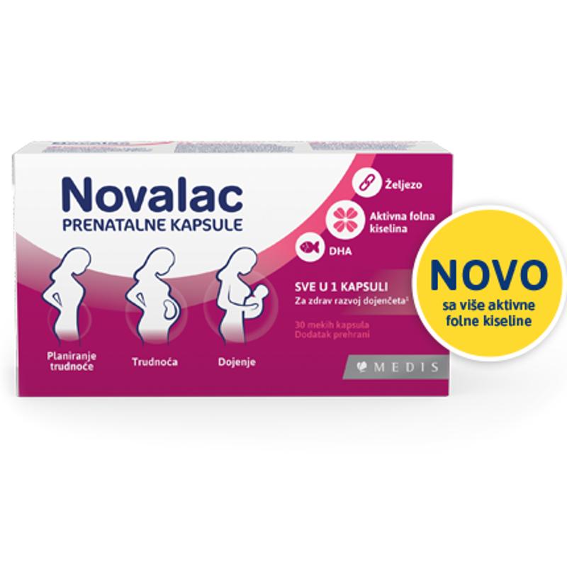 Novalac prenatalne kapsule a30