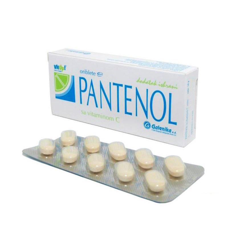 Panthenol oribl sa vit c