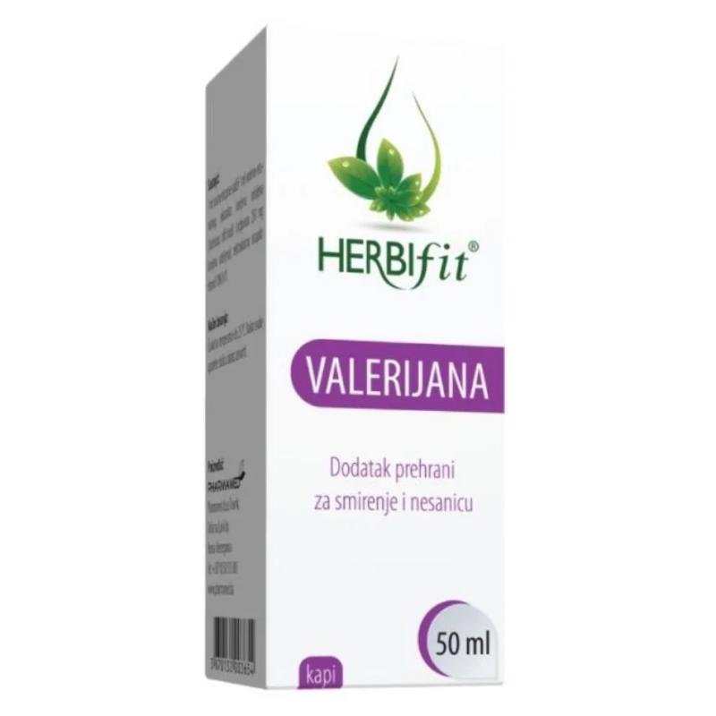 Herbifit kapi od valerijane 50ml