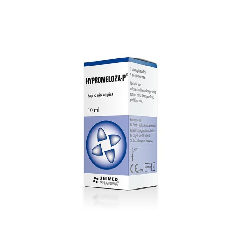 Hypromeloza kapi za oci 10 ml