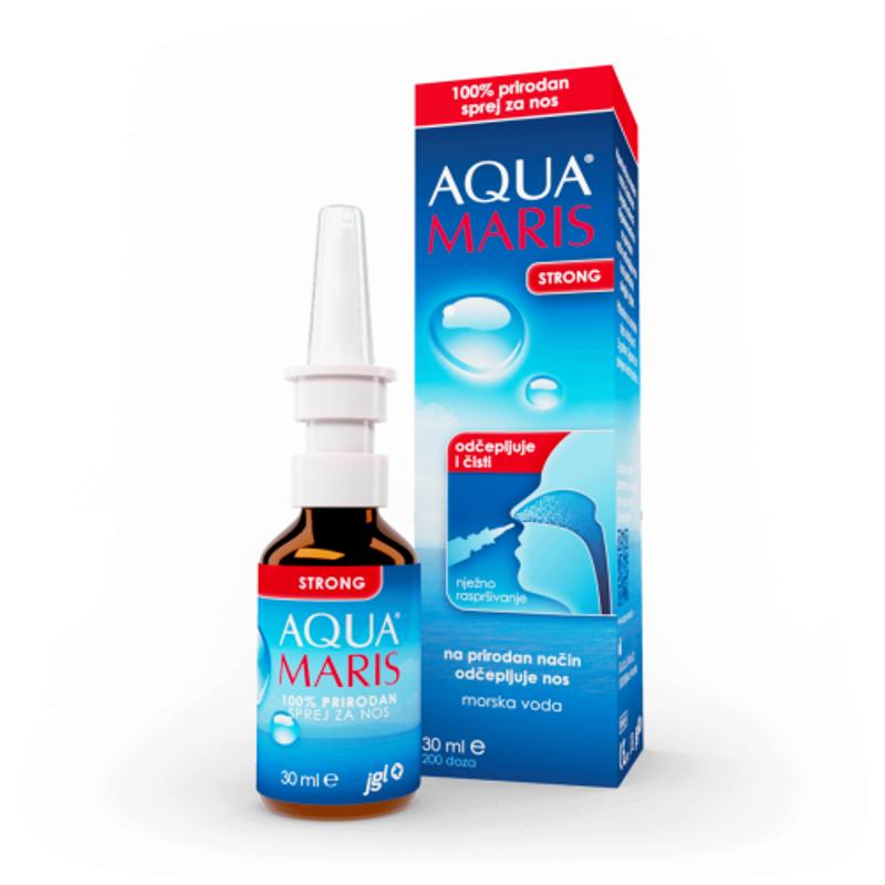 Aqua maris strong sprej za nos 30 ml