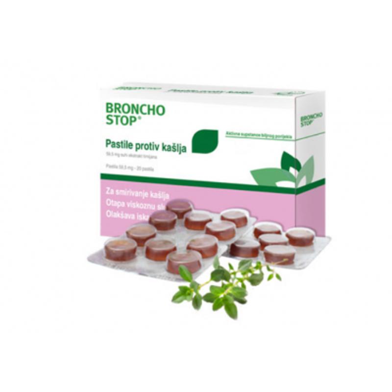 BRONCHOSTOP pastile a20