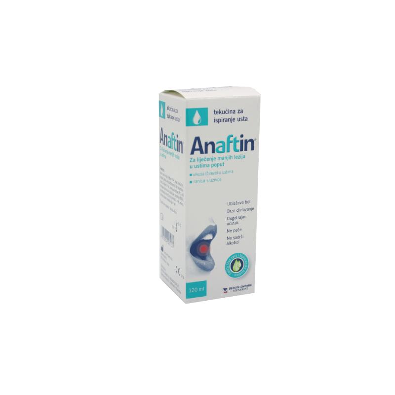 Anaftin rastvor za ispiranje usta 120 ml