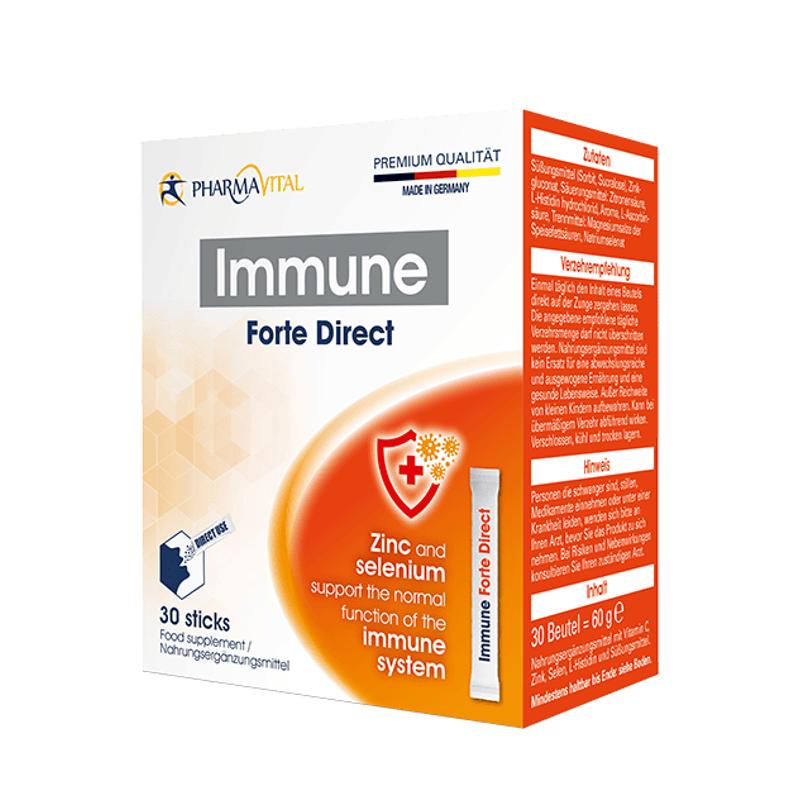 Pharmavital Immune Forte Direct Cink + Selen + Vitamin C a30 vrećica