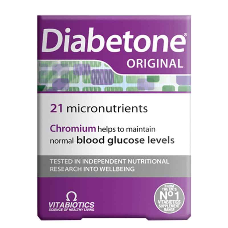 Vitabiotics Diabetone Original tablete a30