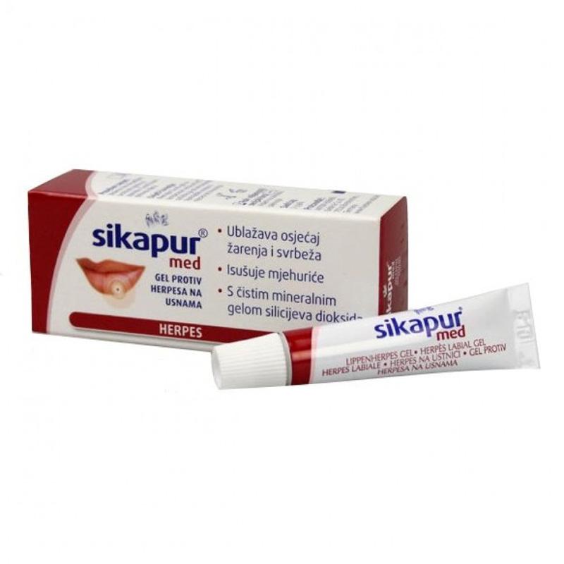 sikapur med gel protiv herpesa