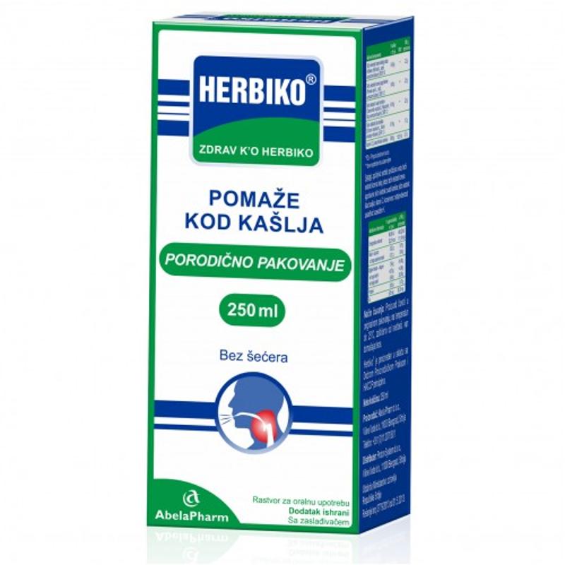 Herbiko sirup za odrasle 250 ml