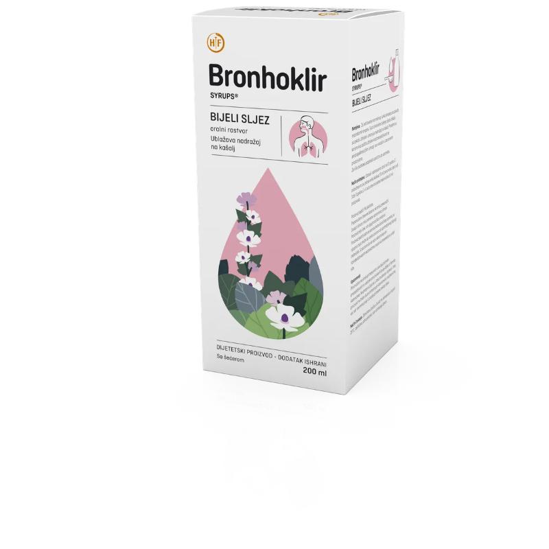Bronhoklir sirup bijeli slez 200 ml