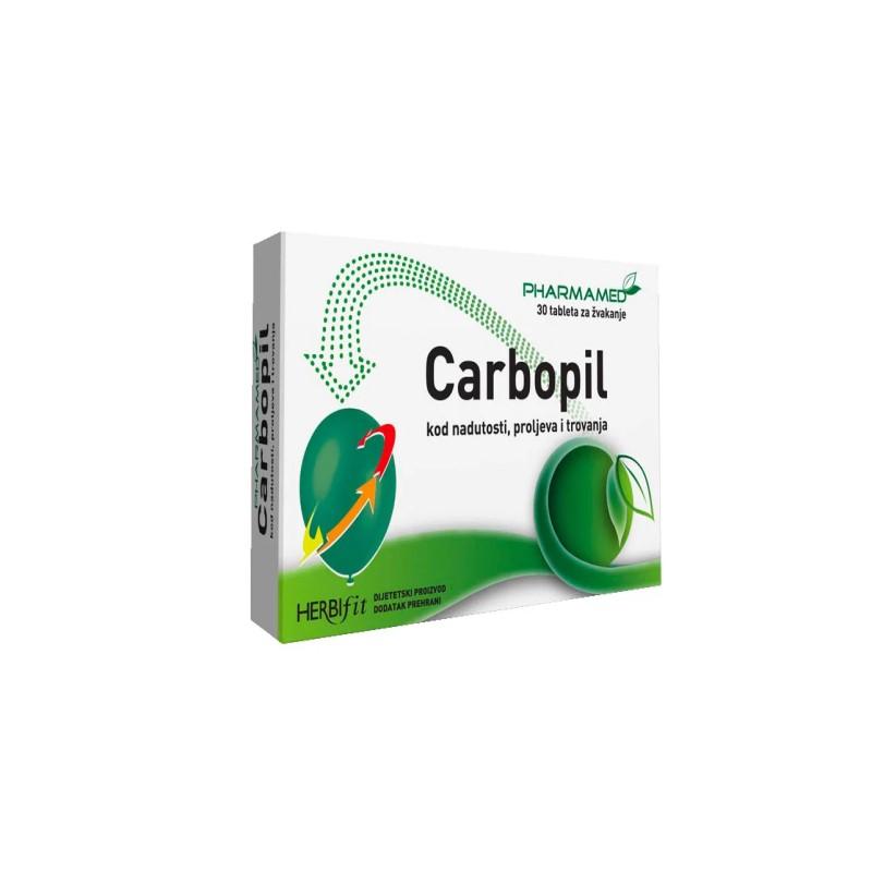 Carbopil tbl za zvakanje a 30