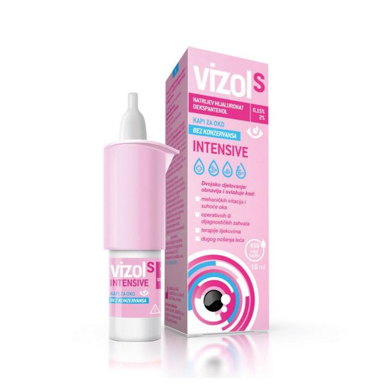 Vizol s intensive kapi za oci 10 ml