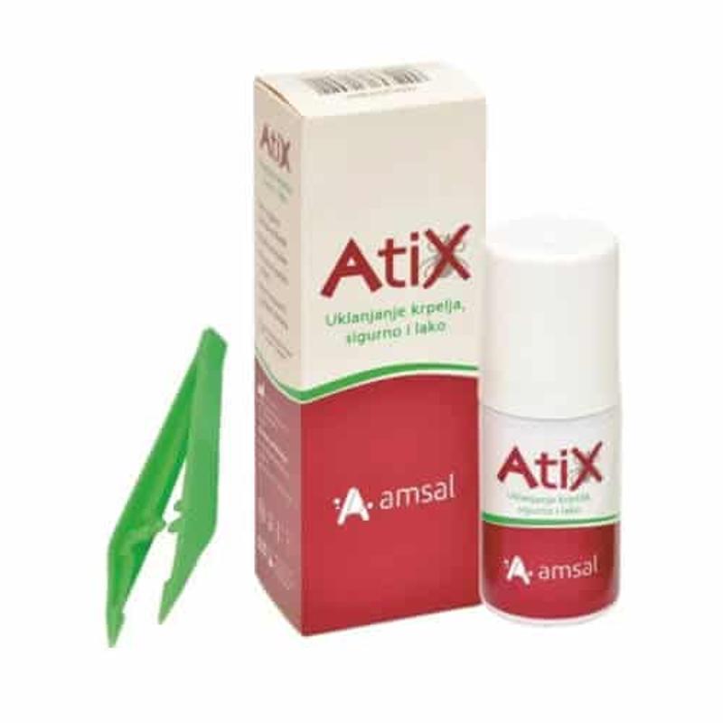 Amsal Atix set za uklanjanje krpelja 9 ml