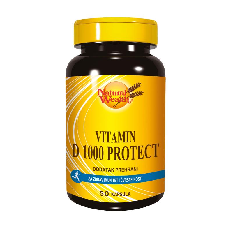Natural Wealth Vitamin D 1000 Protect kapsule a50