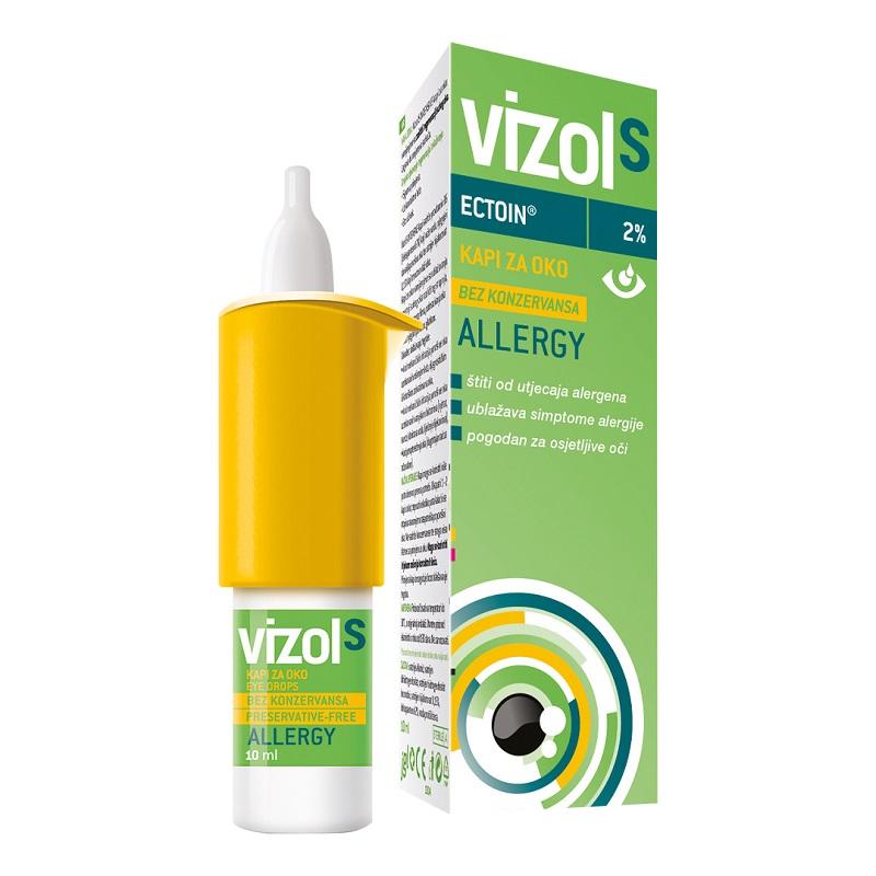 Vizol s allergy kapi za oko 10 ml