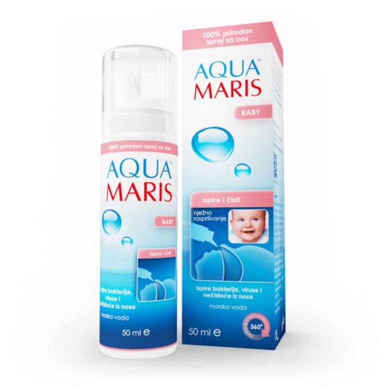 Aqua maris baby sprej za nos 50 ml