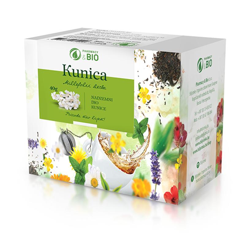 Pharmacy &amp; BIO Čaj kunica (Millefolii herba) 40 g