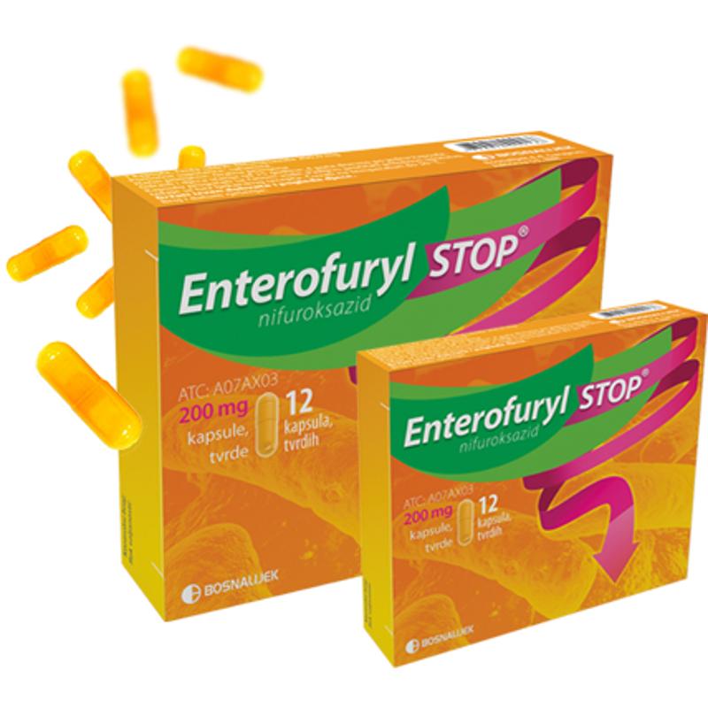 ENTEROFURYL STOP tvrda cps 12x200mg