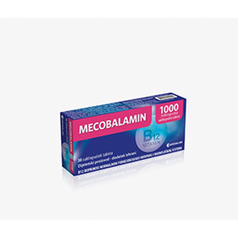 MECOBALAMIN (B12) sublingv. tbl. 30X1000mg