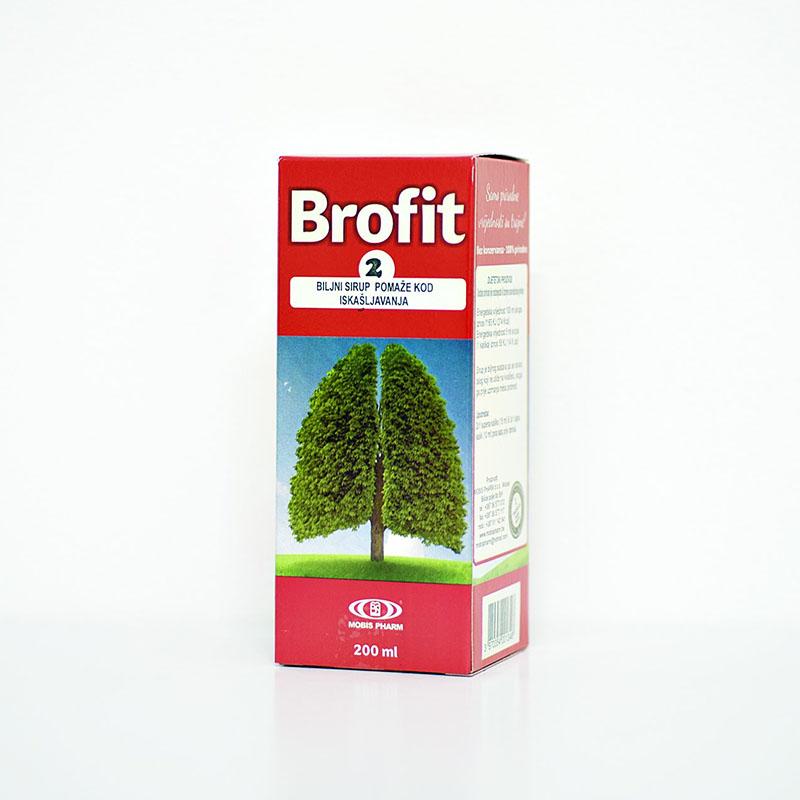 Brofit 2 sirup pomaže kod iskašljavanja 200 ml
