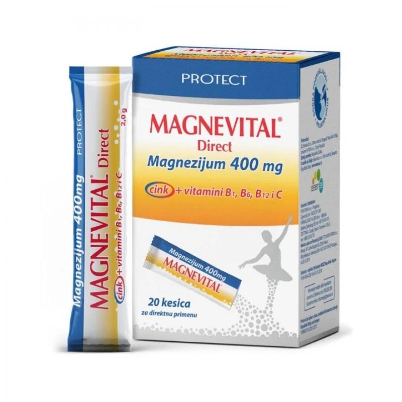 magnevital 400 direct +cink+b1,b6,b12+c a 20