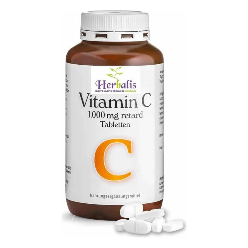 Herbalis VITAMIN C 1000 mg retard a 180 tbl