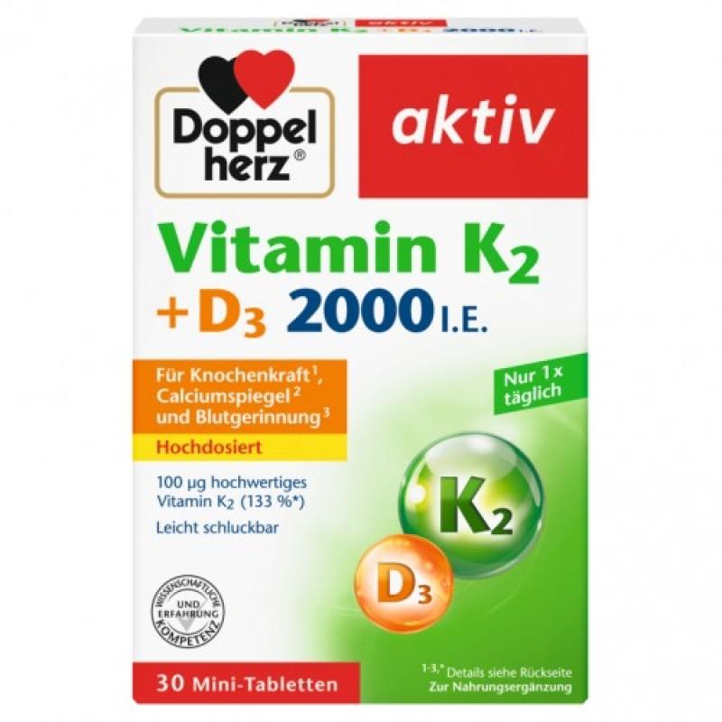 DH AKTIV VITAMIN K2 +D3a 30
