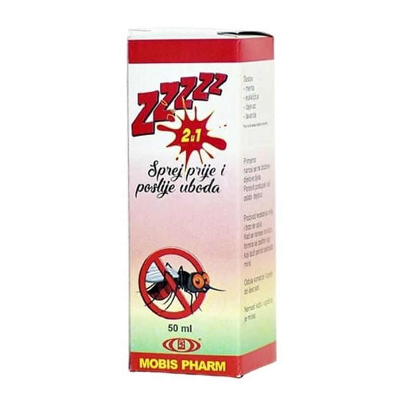 zzzz sprej prije i poslije uboda 50 ml