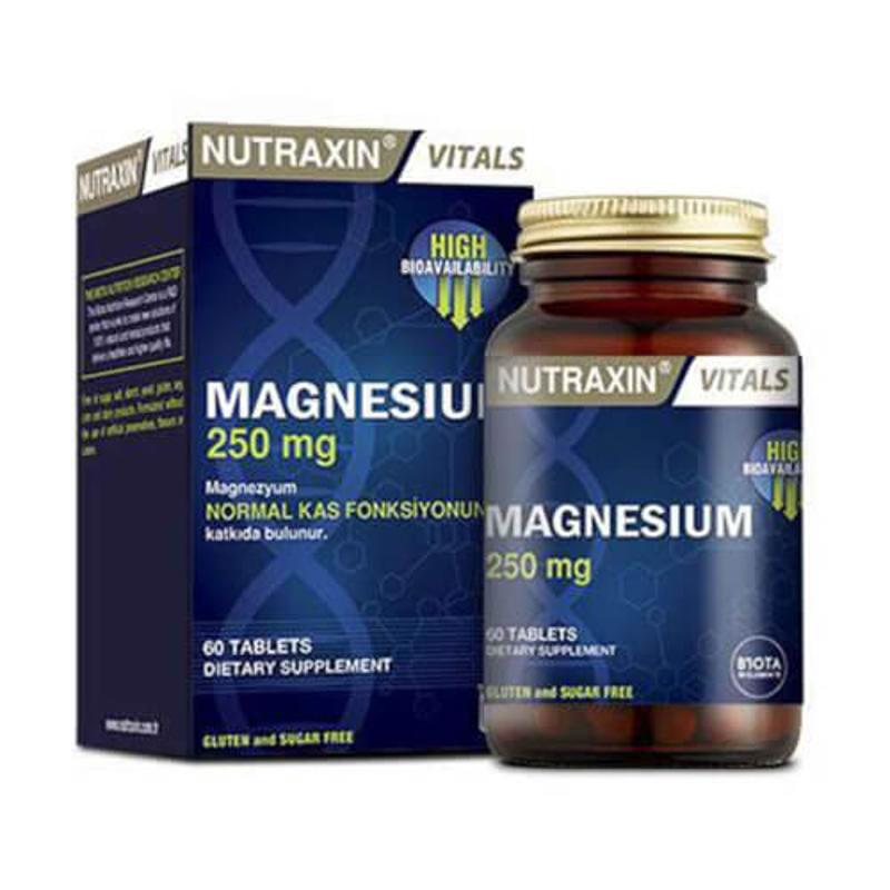 NUTRAXIN MAGNESIUM 250 MG 60TBL