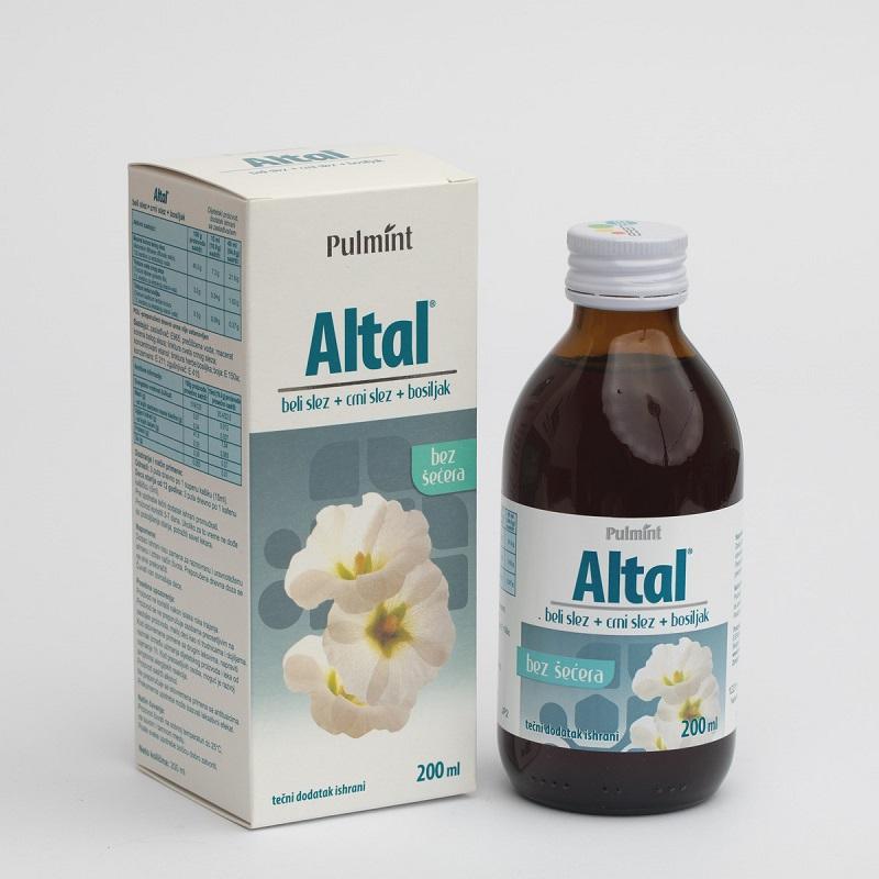 Altal, sirup protiv suhog kašlja 200 ML