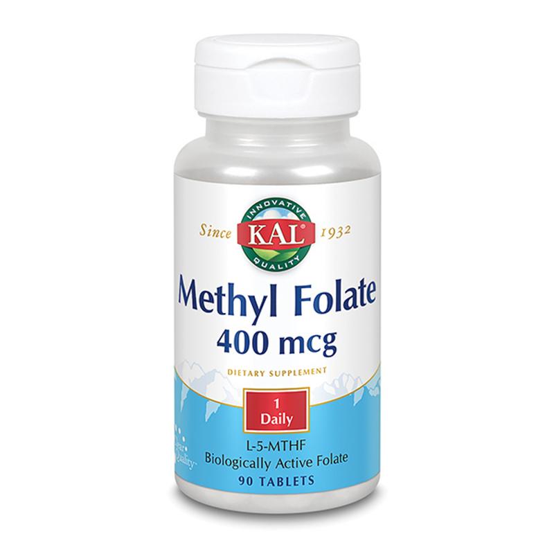 KAL Methyl folate tbl 90x400
