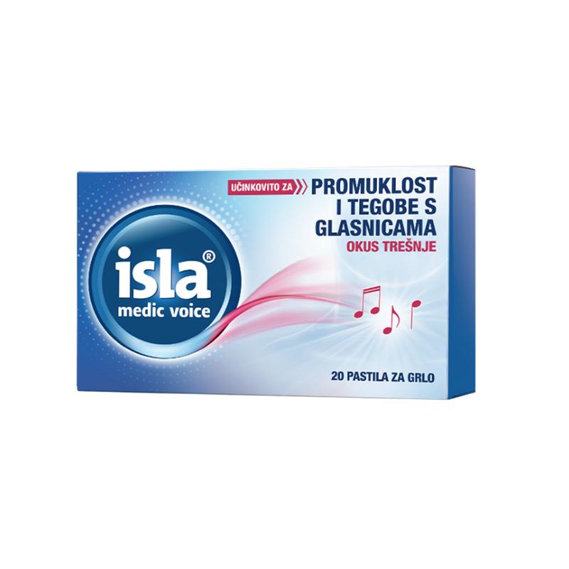 Isla Medic Voice Okus Trešnje A 20