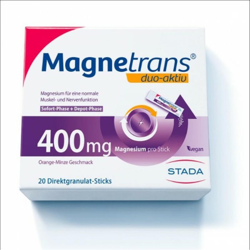 Magnetrans Duo -Aktiv 400 Mg Direkt Granule A 20