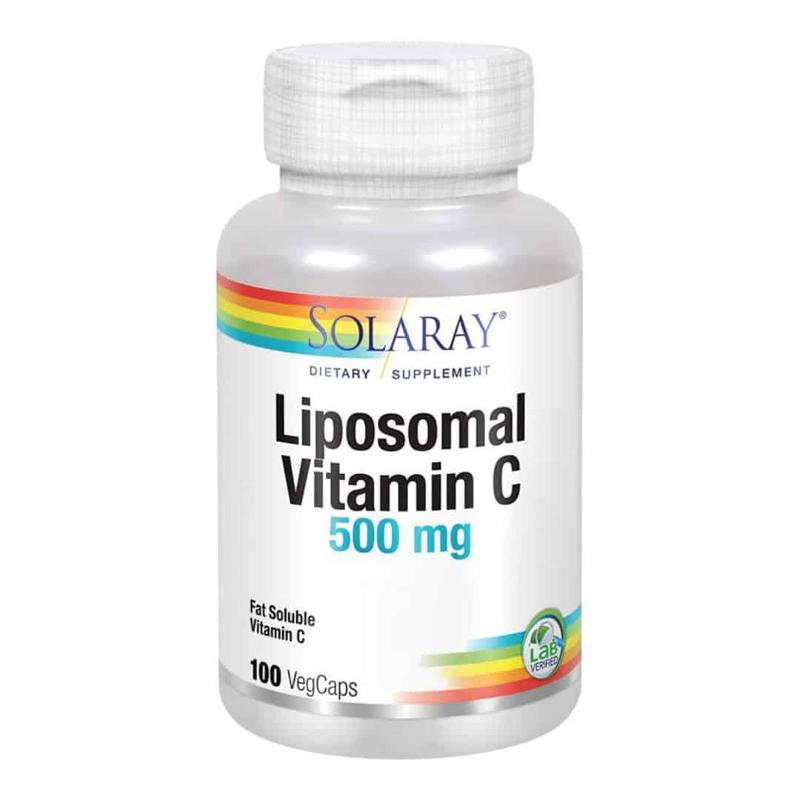 Solaray Liposomal Vitamin C 500 mg kapsule a100