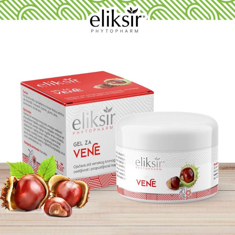 Eliksir Gel Za Vene 50 G
