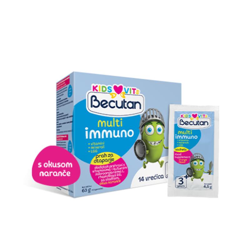 Becutan Kids Vits Multiimmuno A 14 Kesica