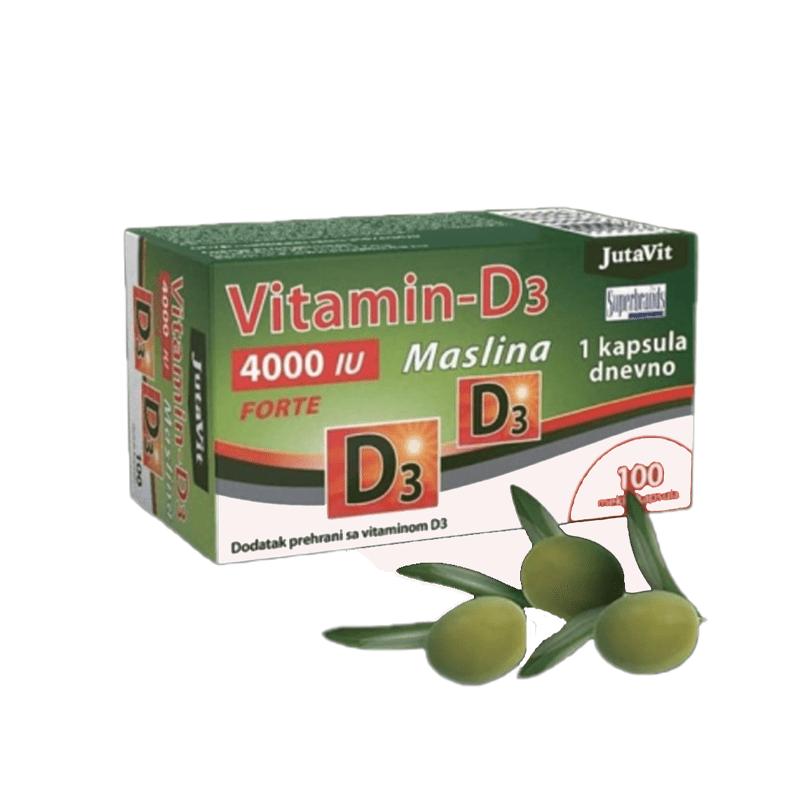 JUTAVIT VIT D3 FORTE 4000IJ A100