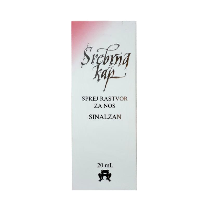 Srebrena Kap Sinalzan Sprej Za Nos