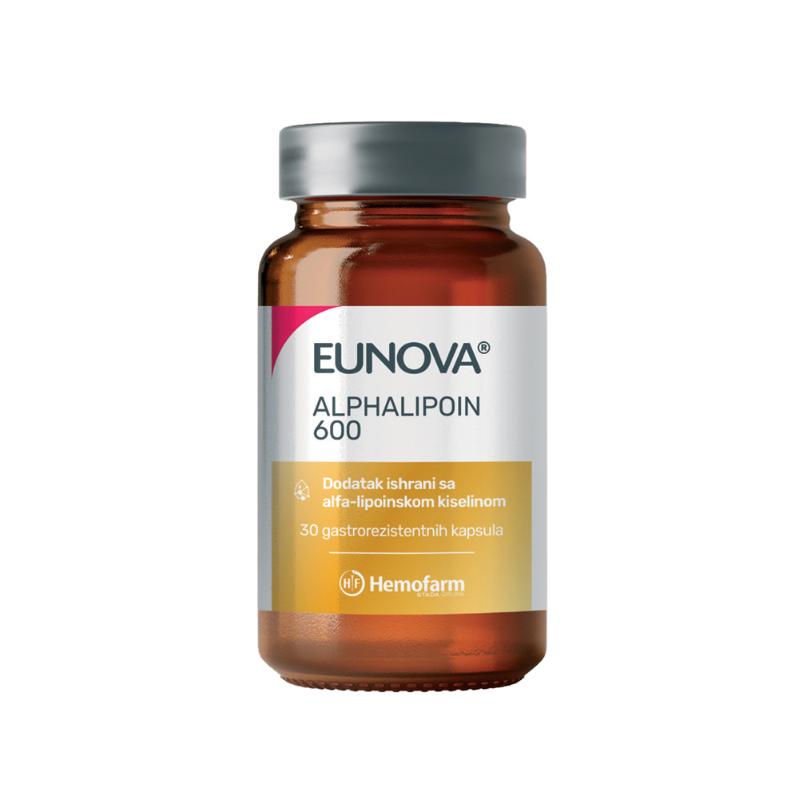 Eunova Alphalipoin 600mg 30 kapsula