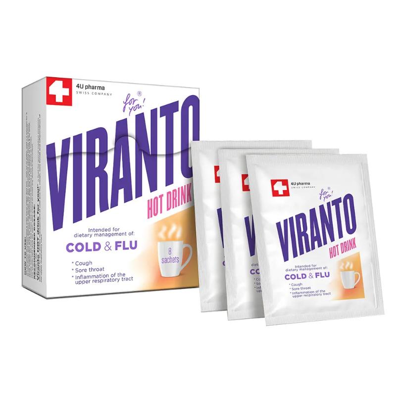 Viranto Hot Drink Cold Flu A8