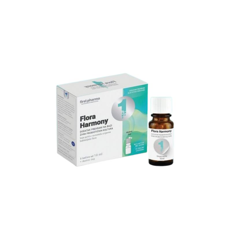 Flora Harmony probiotik 3 bočice x 10ml