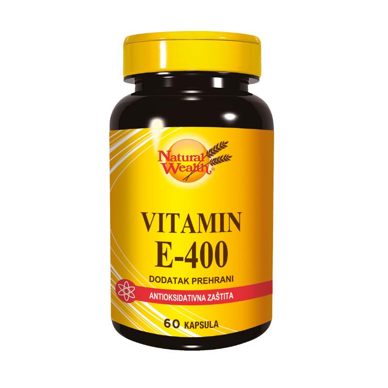 Natural Wealth Vitamin E-400 kapsule a60