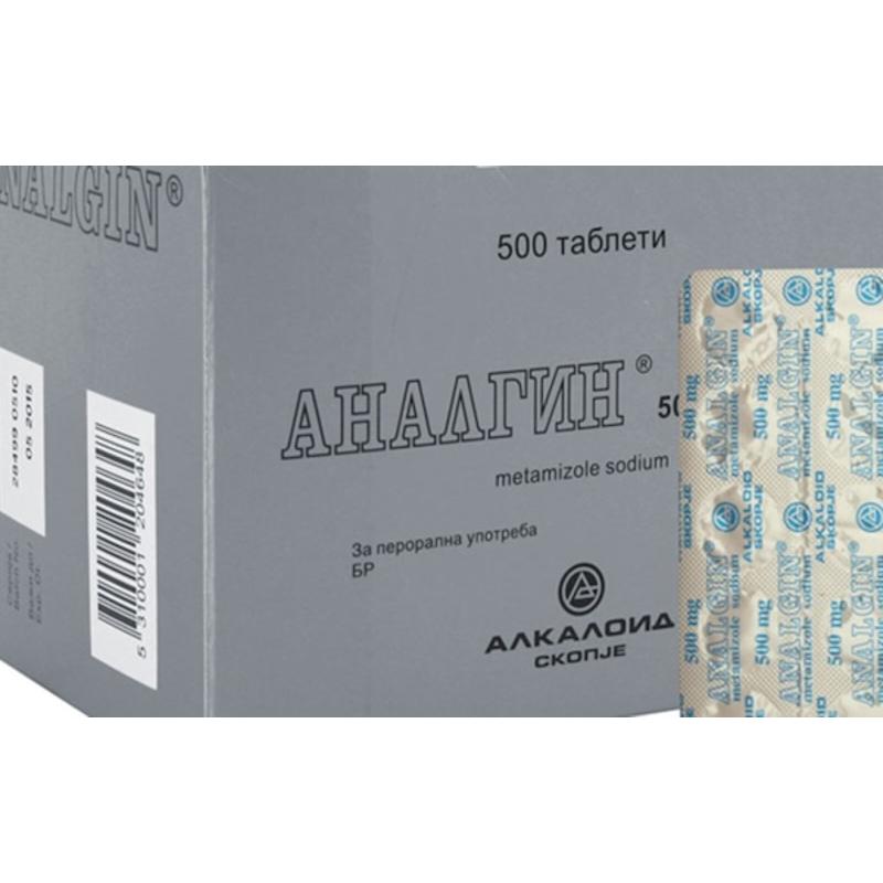 Analgin Tbl 6x500 Mg