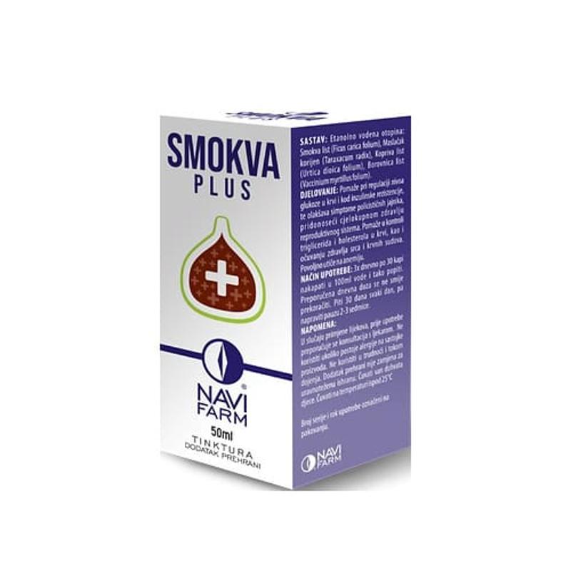 Navifarm SMOKVA PLUS tinktura 50 ml