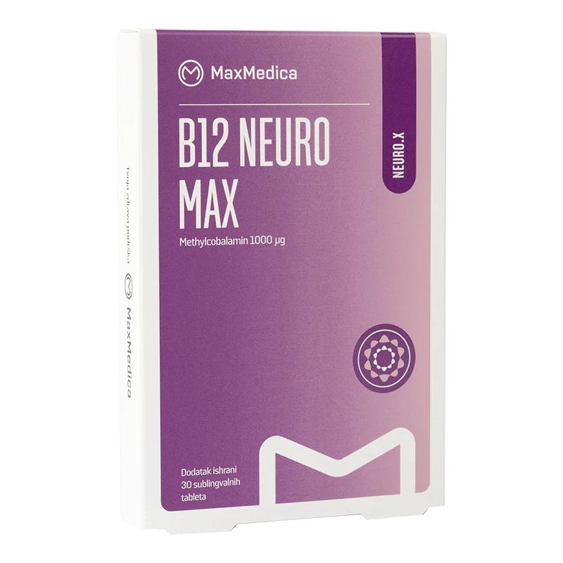 Maxmedica B12 Neuro Max 30x1000mcg