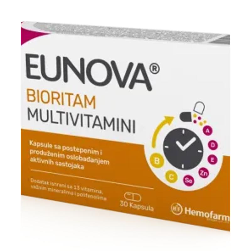 Eunova Bioritam Multivitamini Caps A 30