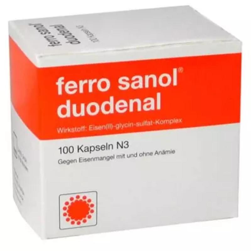 FERRO SANOL DUODENAL CAPS 50X100MG